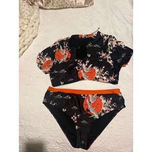 Plus size swim Bikini